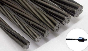 Dây Thép Bê Tông Dự Ứng Lực 12.7Mm 7 Dây PC Thép <span class=keywords><strong>Strand</strong></span> - Product Image 6