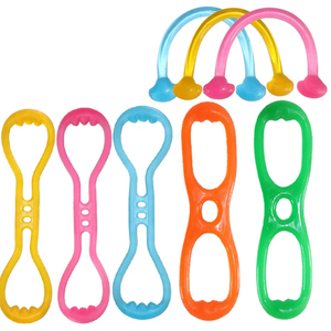 <span class=keywords><strong>Banda</strong></span> elástica de resistencia de silicona de 8 formas de ejercicio personalizado para expansor de pecho - Product Image 2