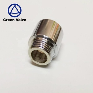 Green Valve High Quality 201 Stainless Steel Extension <strong>CP</strong> Nipple 1/2inch X 60mm Pipe <strong>Fittings</strong> - Product Image 3