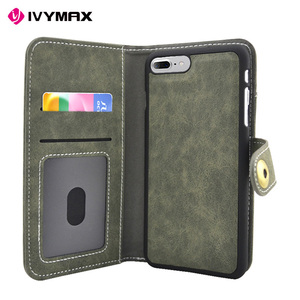 Pliage étui en cuir pour iphone 8, cas avec carte de crédit support de couverture de cas pour <span class=keywords><strong>l</strong></span>'iphone 8 - Product Image 2