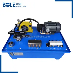 Three-way cylinder synchronous hydraulic system Precision stroke control hydraulic pump station