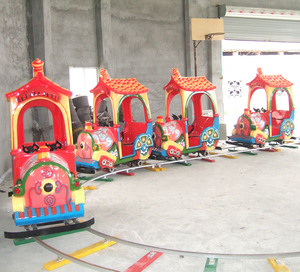 Funny Track <span class=keywords><strong>Train</strong></span> Công Viên Giải Trí Rides Xe Điện Cho Người Lớn - Product Image 4