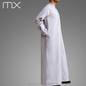 الرجال على الطريقة السعودية عباية إسلامية تصاميم الملابس من دبي زرر جديدة الثوب 2019 - Product Image 2