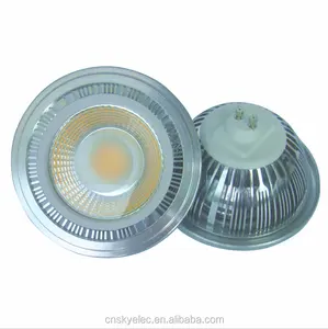 مصباح LED قابل للتعتيم بقوة 5 واط COB AR111 ES111 GU10 G53 كشاف ضوئي 111 ملم gu10 ar111