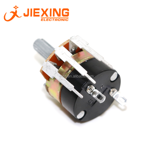 WH138-1 B5K / 10K / 20K / 50K / 100K / 250K / 500K anahtarı ile karartma hız potansiyometre 24mm 3pin uzun pin PCB dayanağı 2 watt - Product Image 6