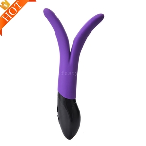 Kotak Khusus Gratis - Mainan Seks Silikon Pria Pertama Tahun 2018, Mainan Seks Puting Ganda, <span class=keywords><strong>Vibrator</strong></span> Berputar dan Berdenyut untuk Anal - Product Image 4