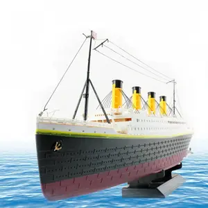 RC 1 325 rc Титаник игрушечная лодка большой Круизный корабль 3D Титаник век классическая история любви радиоуправляемая лодка высокая модель корабля игрушки