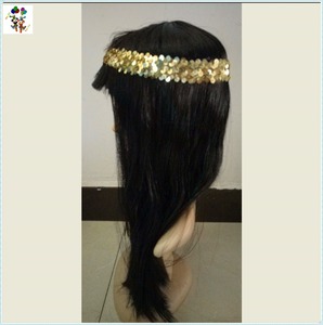 <span class=keywords><strong>Donne</strong></span> adulte partito fantasia Cleopatra <span class=keywords><strong>parrucche</strong></span> sintetiche <span class=keywords><strong>di</strong></span> <span class=keywords><strong>colore</strong></span> nero con fascia HPC-1150 - Product Image 3