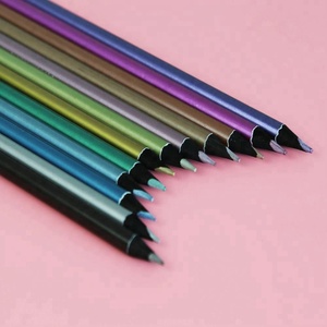 <span class=keywords><strong>Crayon</strong></span> de <span class=keywords><strong>couleur</strong></span> en bois noir de haute qualité, personnalisé, à marque privée, métallique, <span class=keywords><strong>incassable</strong></span>, pour artiste - Product Image 6
