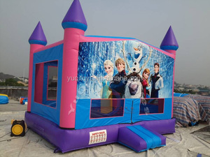 Popolare Congelato Castello Castello gonfiabile, gonfiabile Anna Principessa Del Fumetto Case <span class=keywords><strong>di</strong></span> Rimbalzo Gonfiabile Castello <span class=keywords><strong>di</strong></span> Salto Per Il Partito - Product Image 3