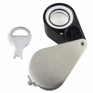 High Quality 30X Jeweler Loupe <b>Magnifier</b> with LED & UV Light 21mm Lens Jewel Gem Tool - Product Image 3