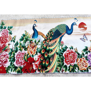 80*180cm di alta qualità Jacquard floreale arte della parete meravigliosa pittura floreale Fine inchiostro coordinazione penna commisurata Aubusson tessuto - Product Image 1