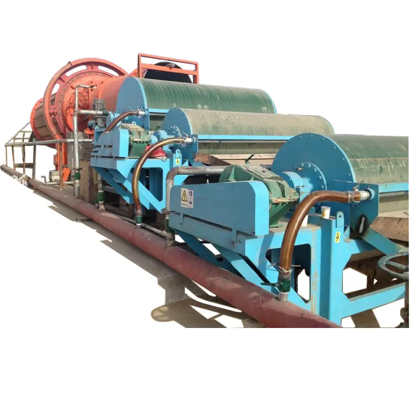 low cost wet slurry magnetite iron ore beneficiation concentration processing plant