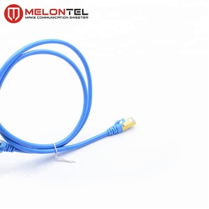 MT-5003 pas cher câble <span class=keywords><strong>Ethernet</strong></span> en cuivre complet 4PR Cat5E Cat6 Cat6A câble de connexion <span class=keywords><strong>Ethernet</strong></span> câble de raccordement avec connecteur RJ45 STP - Product Image 3