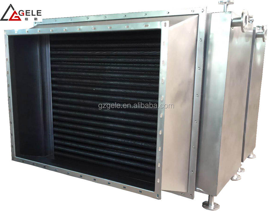 New Condition Smoke Hot Exhaust Gas to Air Cooling Heat Exchanger and  Radiator Coils for Central Heating Chamber