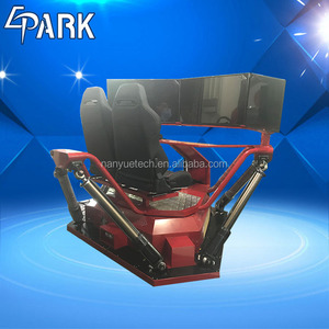 最強<span class=keywords><strong>3</strong></span>画面VRレーシングカー、6自由度電動モーションプラットフォーム搭載、バーチャルリアリティVRレーシングカーシミュレーター、VRヘルメット、18ヶ月 - Product Image 5