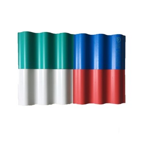 Material de Construcción de PVC, Teja Moderna Resistente al Calor, Lámina de Plástico para Techos para Escuelas y Parques - Product Image 3