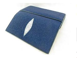 Mantarraya genuina piel de las mujeres de cuero del monedero Cartera de embrague con logo - Product Image 2