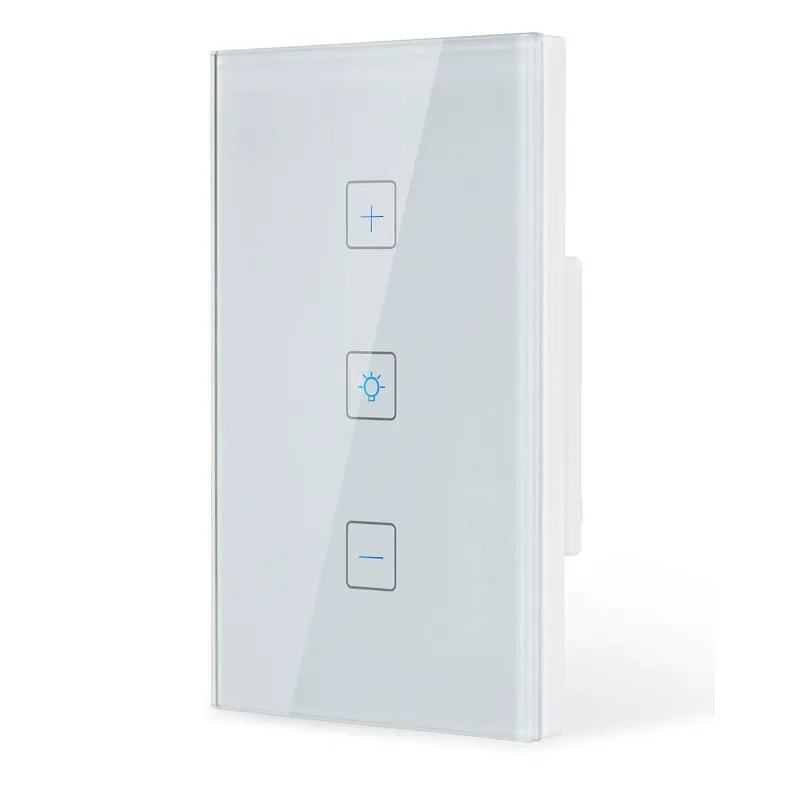 Wifi Smart Wall Touch Light Dimmer Switch EU/US Standard App Remote Control Works With Alexa And Google Home