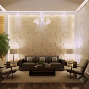 Bamboevezel Nieuwe Eco-vriendelijke Home Decoratie 3d Lambrisering