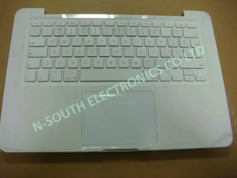Teclado de ordenador portátil para apple macbook a1342, con diseño de c sheel white uk, venta al por mayor