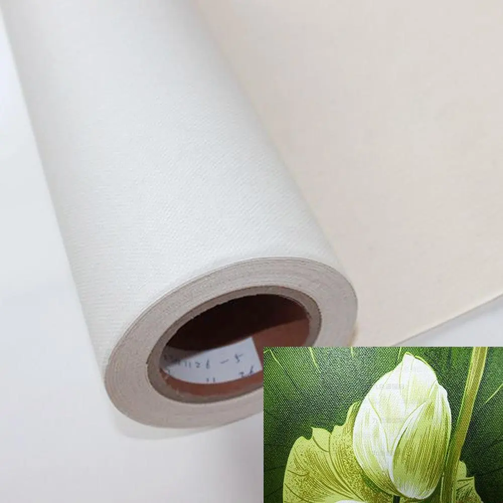 Cao Cấp Polyester Canvas Matte Cho Epson Canon HP 24 "36" 42 "44" 50 "60" * 18M '/30M Cuộn In Phun