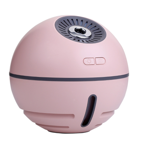 ファン & ランプバッテリーワイヤレスハンドヘルド空気加湿器300ml USBアロマ加湿器7色LED交換 - Product Image 3