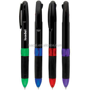 प्लास्टिक में दो रंग एक कलम काले दो रंग स्याही कलम - Product Image 1