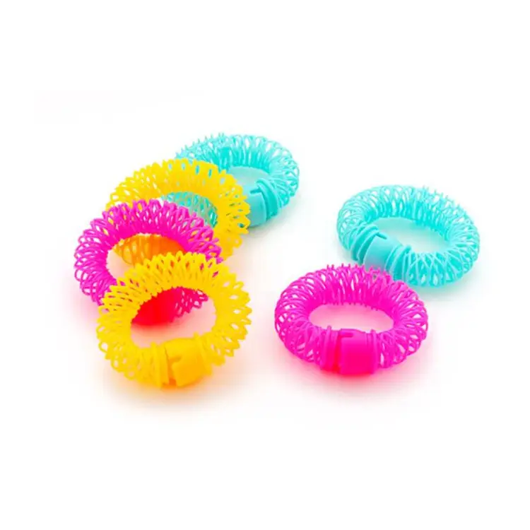 Di Vendita caldo A Spirale di Plastica Dei Capelli Ricci Bigodino Curl Rotolo Boccoli Onda di Parrucchiere