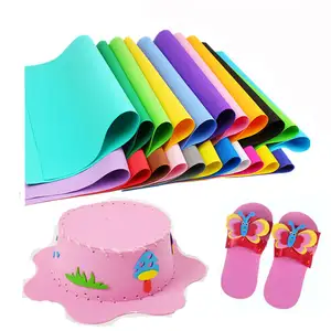 China supplier Bright color cell foam Bulk Eva sheets for packing/flower making