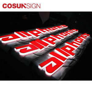 Letreros Luminosos Personalizados para Edificios, Letreros LED con Iluminación Frontal, Letras LED RGB, Letreros para <span class=keywords><strong>Toldos</strong></span> y Letreros para Gabinetes - Product Image 2