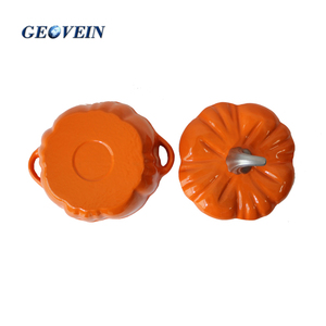 Meilleures ventes : Ustensiles <span class=keywords><strong>de</strong></span> <span class=keywords><strong>cuisine</strong></span> en fonte émaillée en forme <span class=keywords><strong>de</strong></span> citrouille - Product Image 5