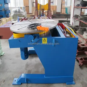 Standard 2 Ton China Welding Positioner Pipe Production Revolving adjustable welding table