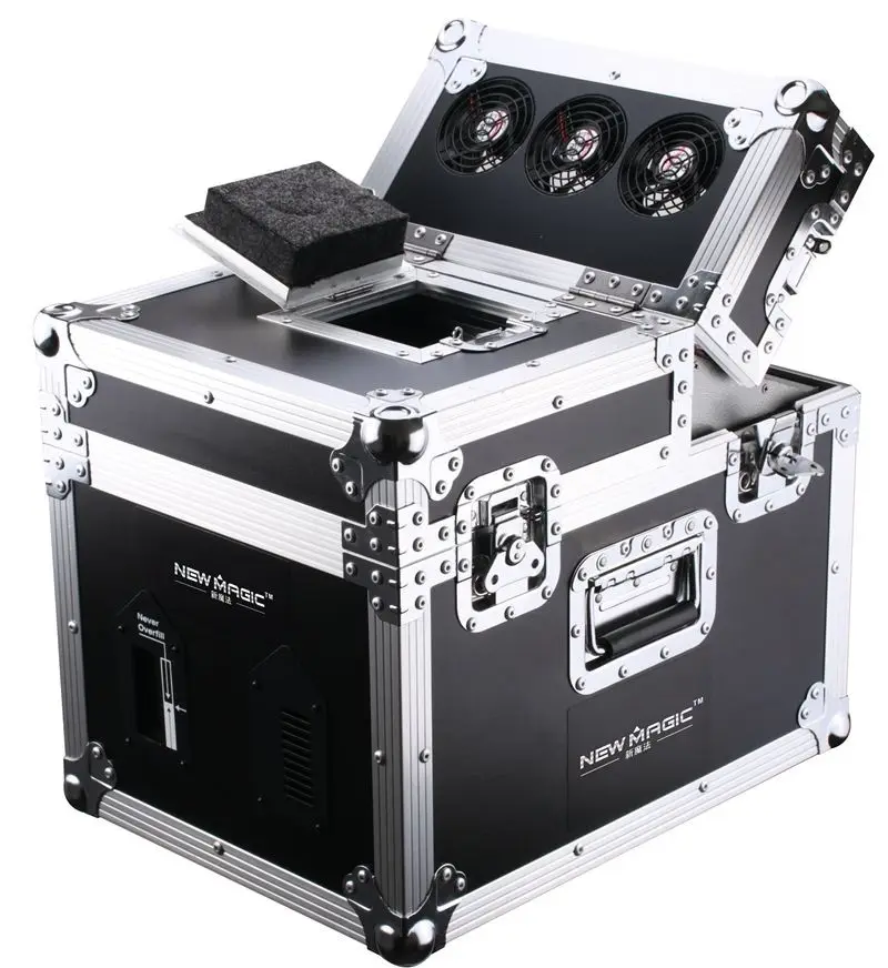 New Magic haze flight case power function professional stage notable addition machine for wedding entertainment places,stage