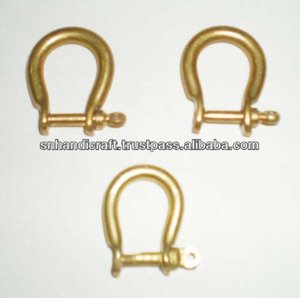 ห่วงเหล็กทองเหลืองสำหรับงานทางทะเล งานแฮนด์เมด - Product Image 1