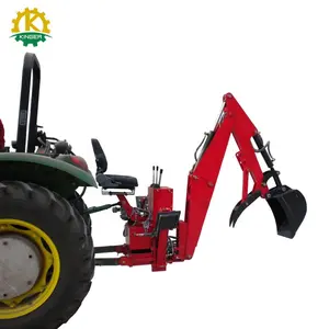 Accesorio de retroexcavadora de enganche de 3 puntos para tractor de granja