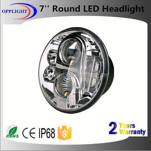 7 polegada <span class=keywords><strong>noir</strong></span> Chrome Led phare, 7 '' Led projecteur scellé Conversion de phare pour jeep Wrangler - Product Image 2