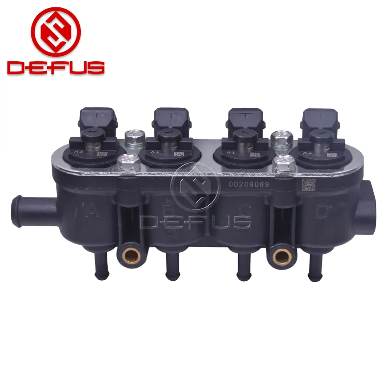 DEFUS hot sale 110R-000057 67R-010233CLASS2 Black GAS LPG CNG Injector plant GPL for most of auto cars cheap fuel injectors