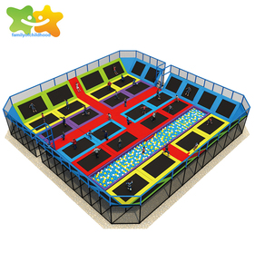 Phong Cách Mới Chuyên Nghiệp 20ft Trampoline 6 Ft Hình Chữ Nhật Nhảy Trampoline Ninja CHIẾN BINH Trở Ngại Để Bán - Product Image 2