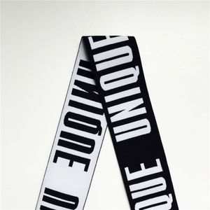 2 Inch Tùy Chỉnh Jacquard Rộng Đồ Lót Dệt Đàn Hồi Nylon Webbing Ban Nhạc - Product Image 1