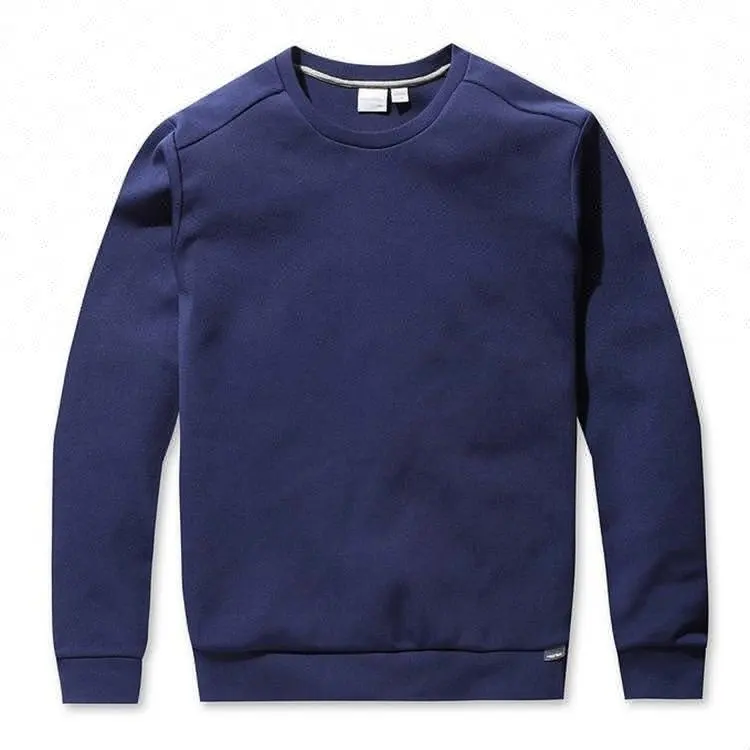 Wholesale Mens Pullover Crewneck French Terry Latest Design Fleece Sweatshirt