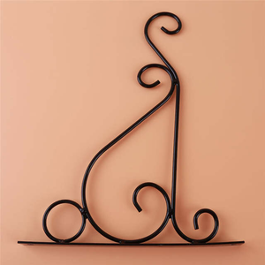 En Fer forgé Crochets Suspendus Support <span class=keywords><strong>de</strong></span> Plante Pot <span class=keywords><strong>De</strong></span> <span class=keywords><strong>Fleur</strong></span> Porte-Crochets Classique L'aménagement Paysager - Product Image 1