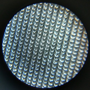 Tessuto a maglia funzionale conduttivo morbido schermante anti-radiazioni EMF/RF argento elasticizzato a 4 vie - Product Image 5