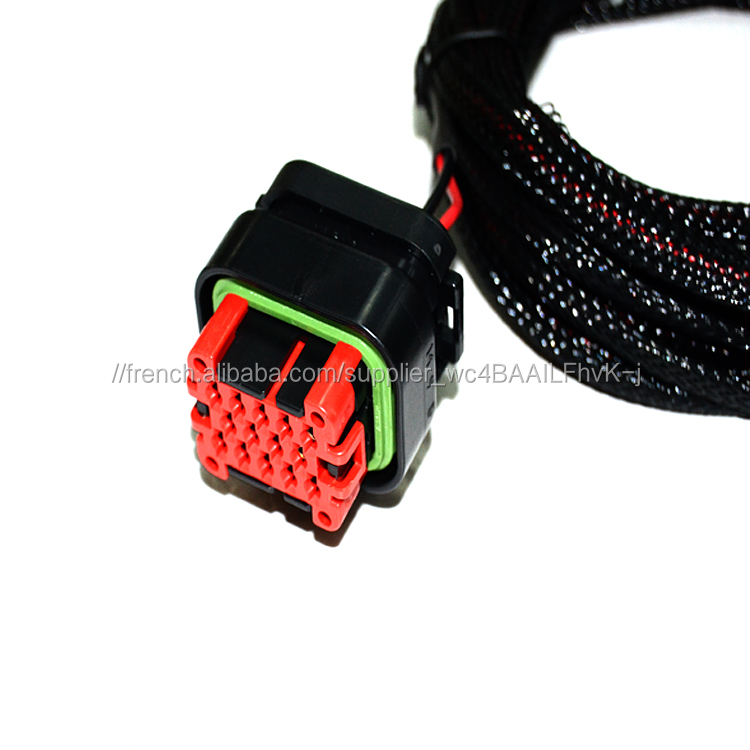 Commmunication 3 core Nylon tressé micro usb câble