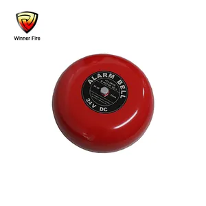 6 "Electric Outdoor Tahan Air Alarm Kebakaran Bell dengan Basis Plastik