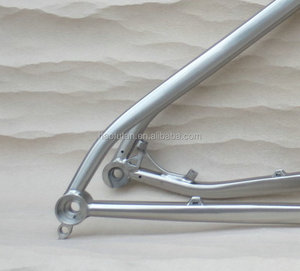 Cuadro <span class=keywords><strong>de</strong></span> <span class=keywords><strong>Bicicleta</strong></span> <span class=keywords><strong>de</strong></span> Montaña/Fat Bike <span class=keywords><strong>de</strong></span> <span class=keywords><strong>Titanio</strong></span> Helix KS en Oferta, Frenos <span class=keywords><strong>de</strong></span> Disco XTR, Horquilla <span class=keywords><strong>de</strong></span> Aire, Cableado Externo 650B - Product Image 3
