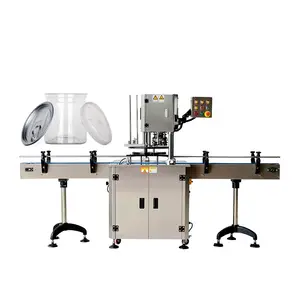 Automatic tuna metal tin can sealer sealing machine