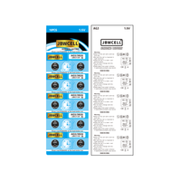 Baterai Sel Tombol AG 1.5V Seri LR41 Ag3 untuk Termometer