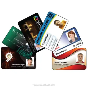 Factory Promotion Price Short Time Delivery Plastic Facebook Student Photo National Id Card