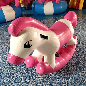 2021<span class=keywords><strong>เด็ก</strong></span>ใหม่พองขี่ม้าอัดลม<span class=keywords><strong>เด็ก</strong></span>พองของเล่นกระโดดขี่ม้าจีน - Product Image 3